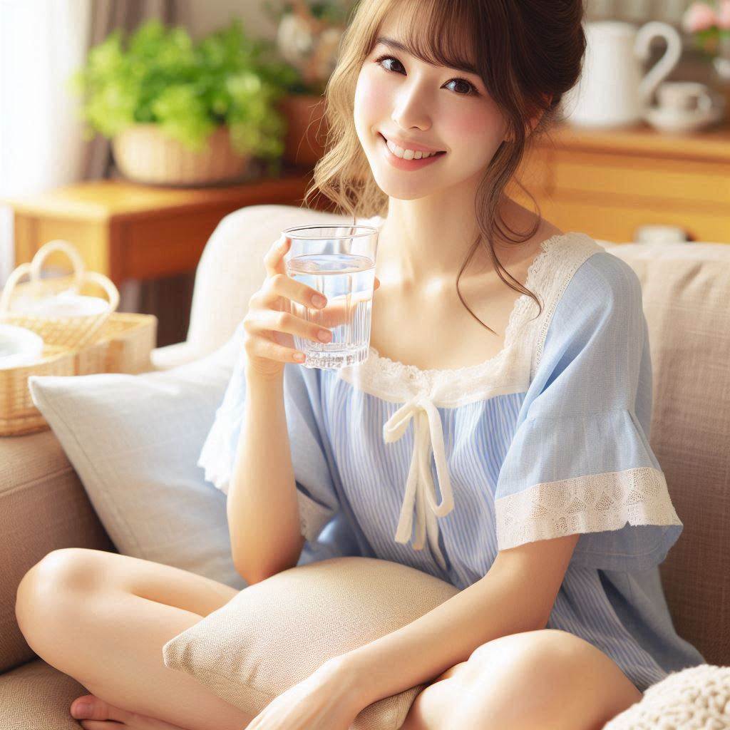 7 thói quen sau bữa tối giúp tiêu hóa tốt hơn- Ảnh 1. uong nuoc