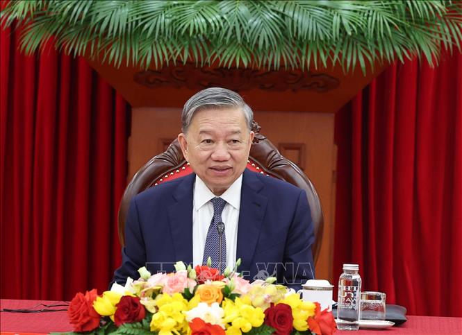 Tổng Bí thư Tô Lâm điện đàm với Chủ tịch Hội đồng châu Âu- Ảnh 2.