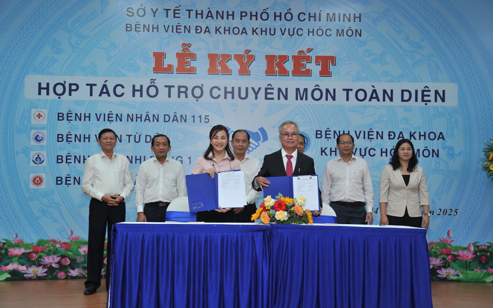 TPHCM: 4 bệnh viện lớn hỗ trợ BV Đa khoa khu vực Hóc Môn phát triển chuyên môn, giảm tải tuyến trên