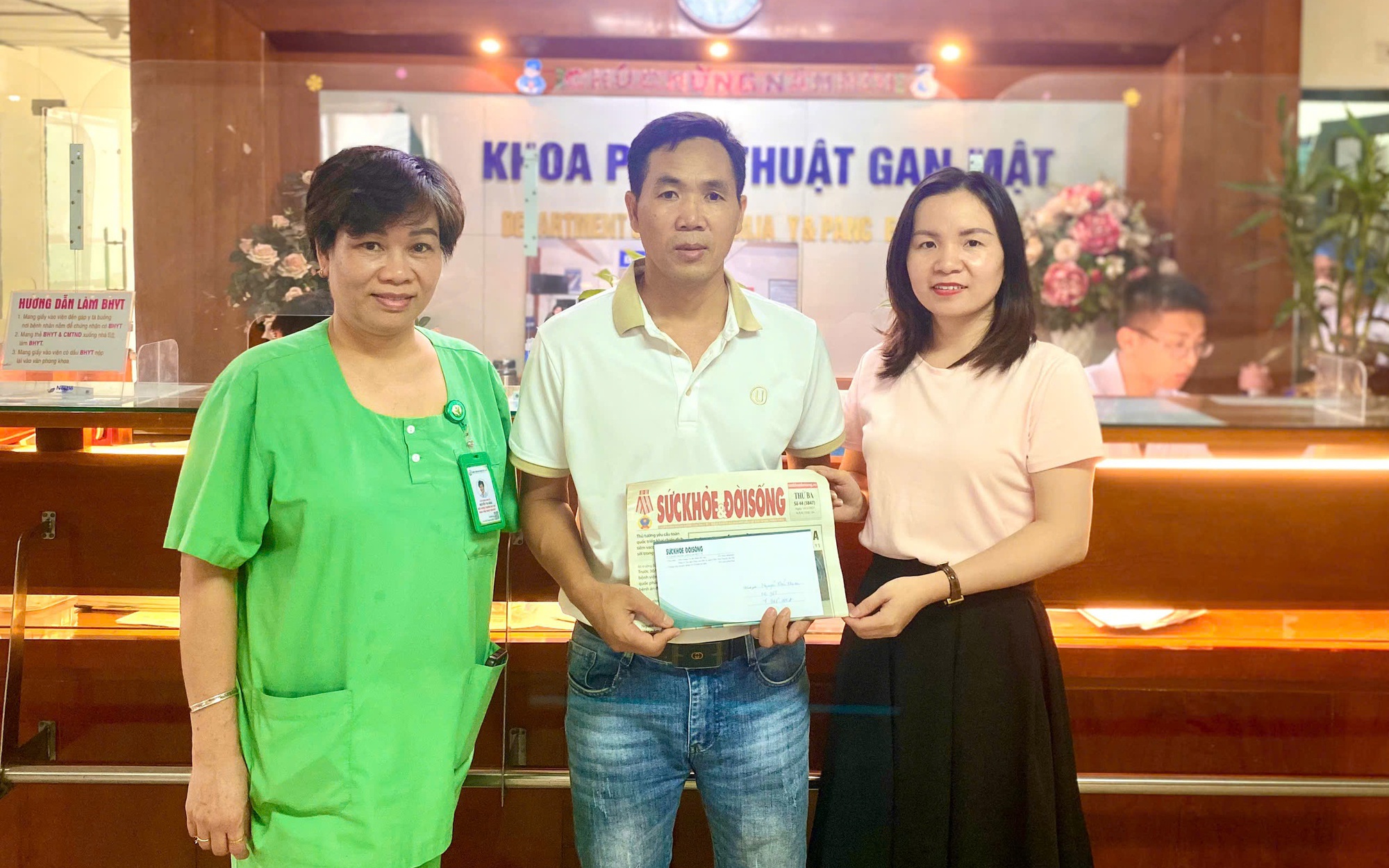 Tấm lòng của bạn đọc Báo Sức khỏe và Đời sống đến với 2 trường hợp điều trị ở bệnh viện Việt Đức
