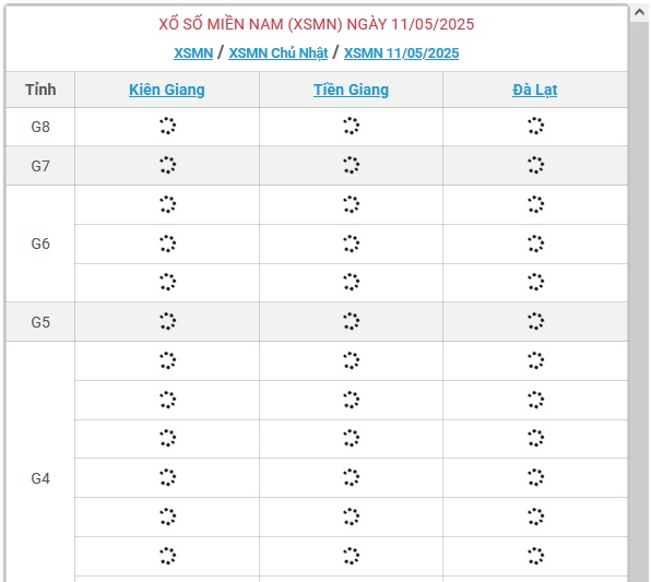 Kết quả xổ số miền Nam hôm nay ngày 11/5/2025 - XSMN 11/5- Ảnh 1.