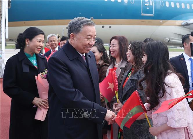 Tổng Bí thư Tô Lâm đến Minsk, bắt đầu thăm cấp Nhà nước tới Belarus- Ảnh 12. Tổng Bí thư Tô Lâm đến Minsk, bắt đầu thăm cấp Nhà nước tới Belarus- Ảnh 12.