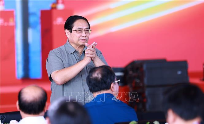 Thủ tướng dự Lễ khởi công dự án cao tốc Ninh Bình - Hải Phòng- Ảnh 4. Thủ tướng dự Lễ khởi công dự án cao tốc Ninh Bình - Hải Phòng- Ảnh 4.