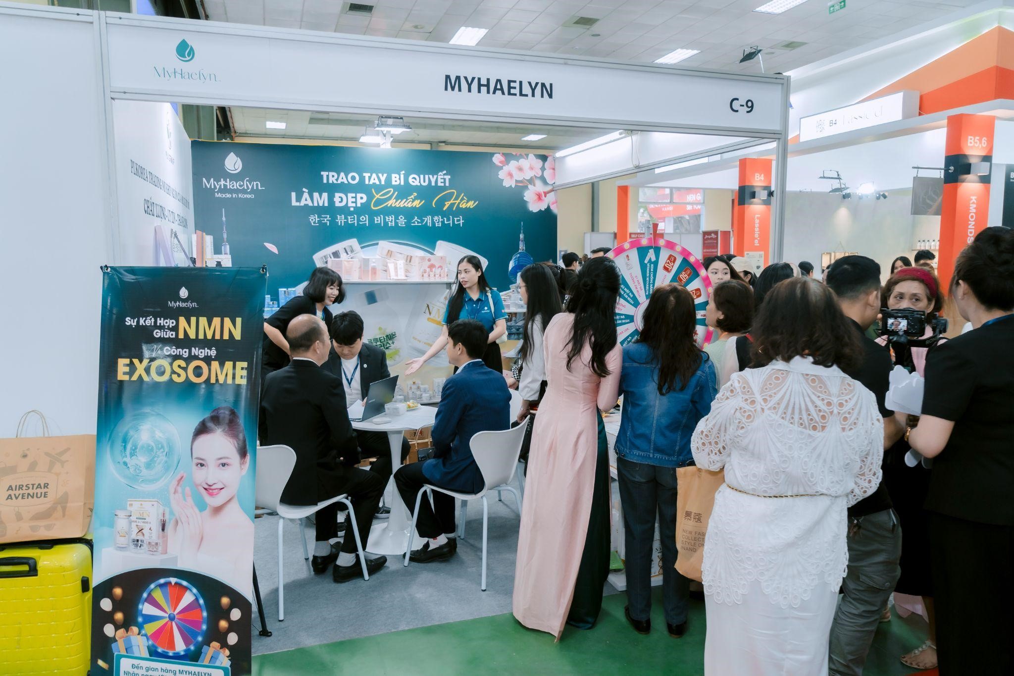 MyHaelyn gây ấn tượng tại Triển lãm Beautycare Expo 2025- Ảnh 2. MyHaelyn gây ấn tượng tại Triển lãm Beautycare Expo 2025- Ảnh 2.