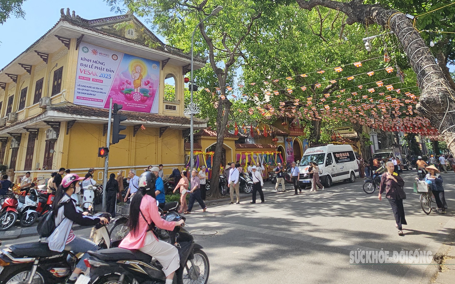 Hà Nội phân luồng giao thông phục vụ Đại lễ Phật đản
