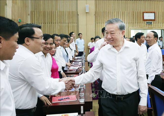 Tổng Bí thư Tô Lâm thăm và làm việc tại tỉnh Nghệ An- Ảnh 2.