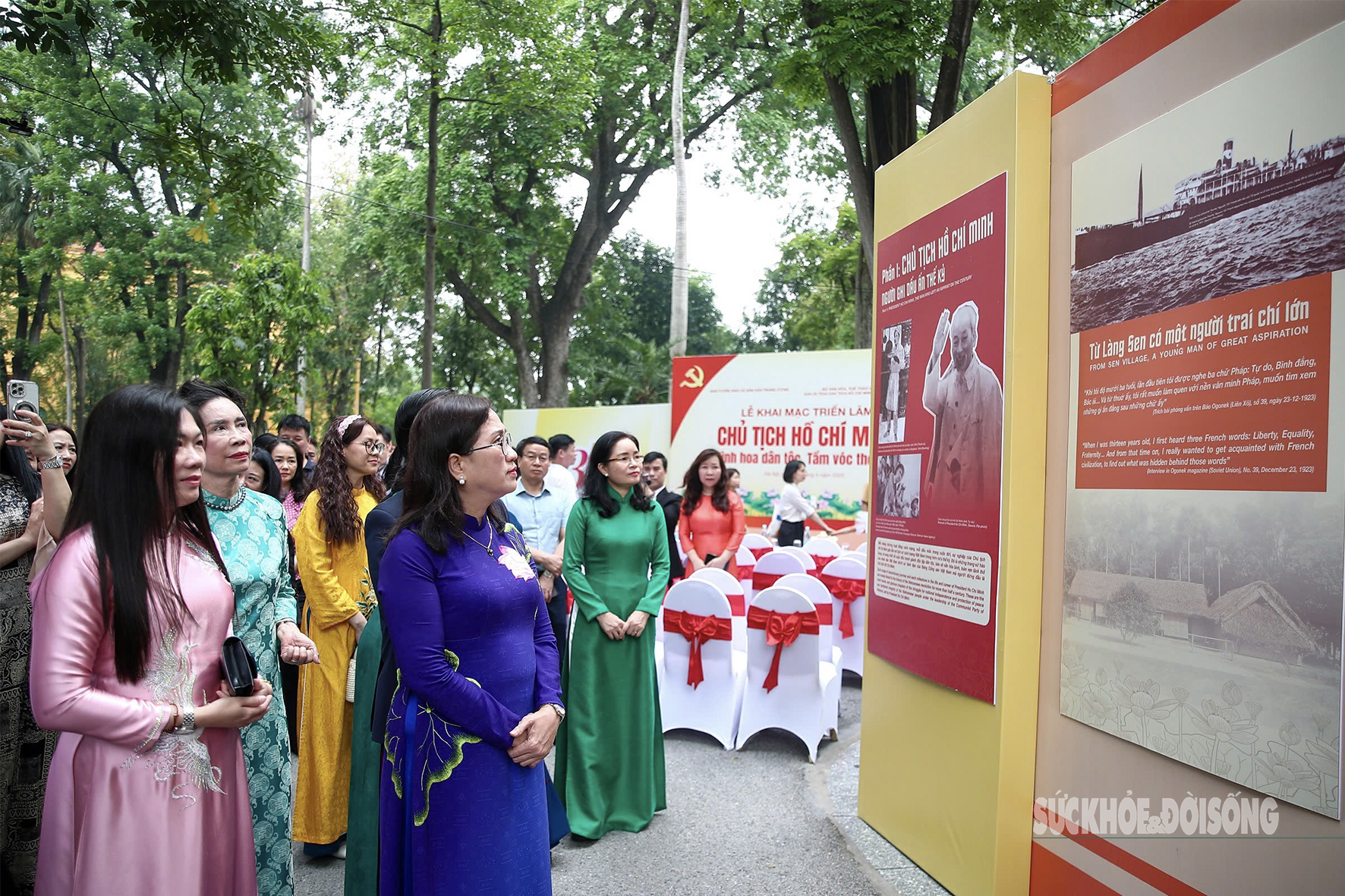 Khai mạc triển lãm Quốc gia về 'Chủ tịch Hồ Chí Minh - Tinh hoa dân tộc, tầm vóc thời đại'- Ảnh 8.