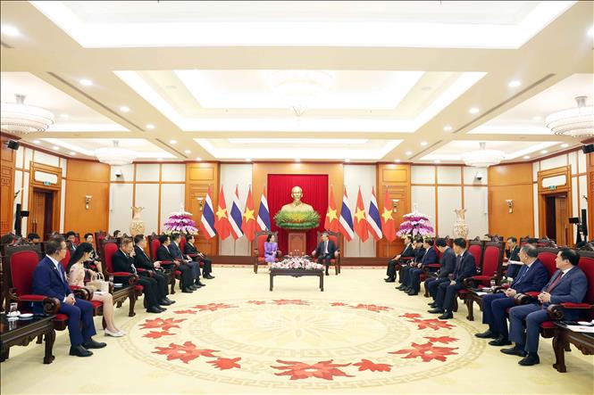 Tổng Bí thư Tô Lâm tiếp Thủ tướng Thái Lan Paetongtarn Shinawatra- Ảnh 3. Tổng Bí thư Tô Lâm tiếp Thủ tướng Thái Lan Paetongtarn Shinawatra- Ảnh 3.