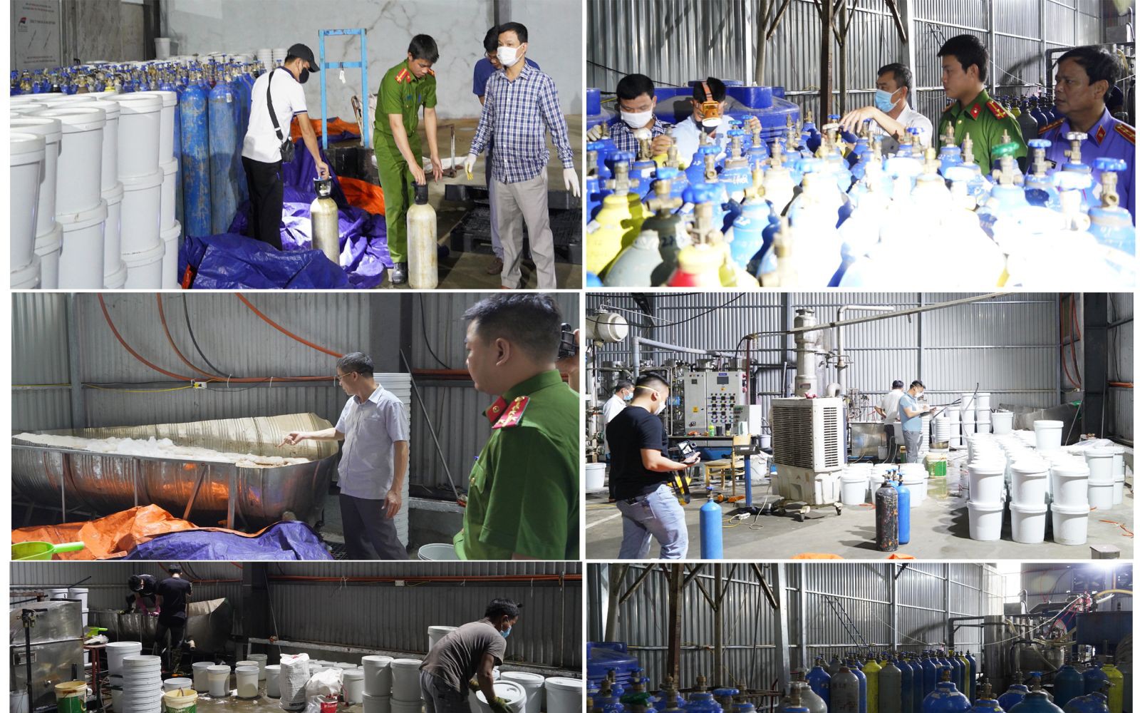 Triệt phá đường dây sản xuất, buôn bán &quot;khí cười&quot; quy mô đặc biệt lớn