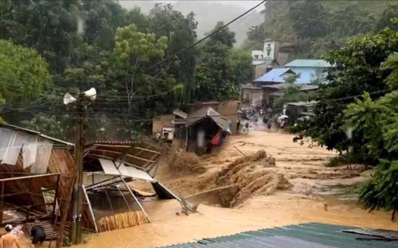 Cảnh báo nguy cơ cao xảy ra lũ quét ở Hà Giang do mưa lớn