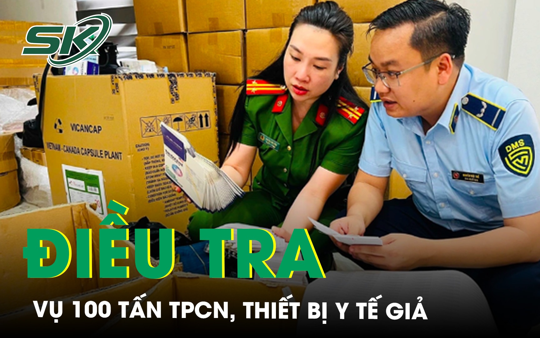 Bộ Y tế vào cuộc vụ 100 tấn thực phẩm chức năng, thiết bị y tế giả