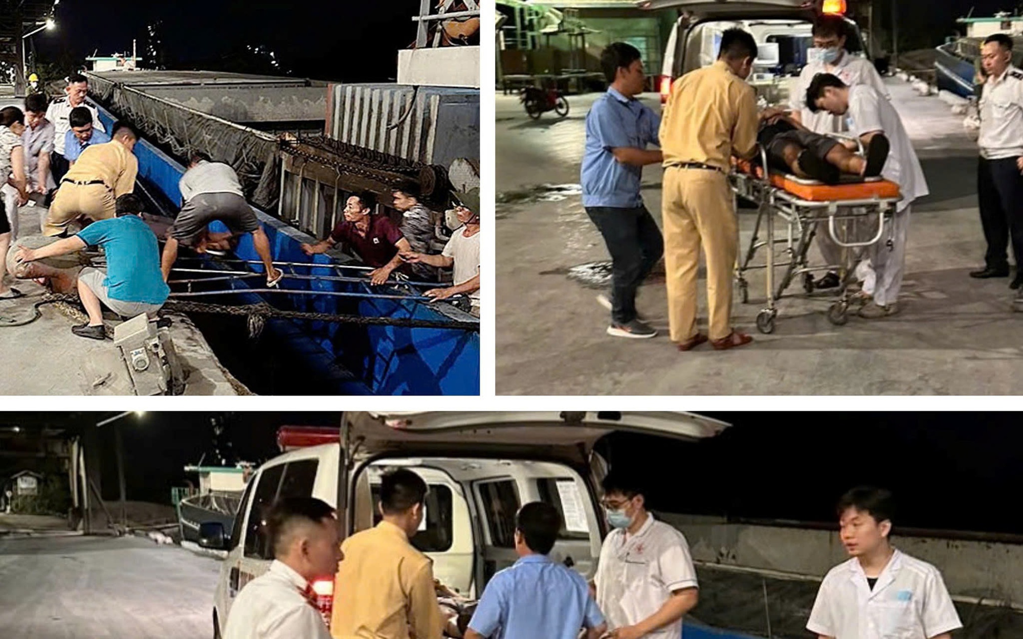 Hải Phòng: Kịp thời hỗ trợ thuyền viên bị đột quỵ trên sông Đá Bạch