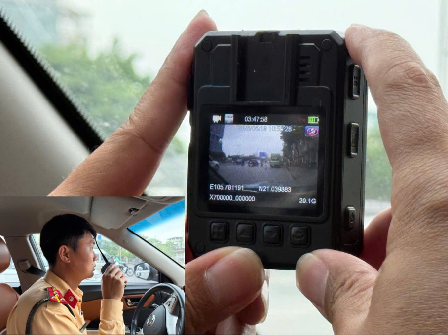 Camera lưu động phạt nguội đầu tiên ở Hà Nội- Ảnh 5. Camera lưu động phạt nguội đầu tiên ở Hà Nội- Ảnh 5.
