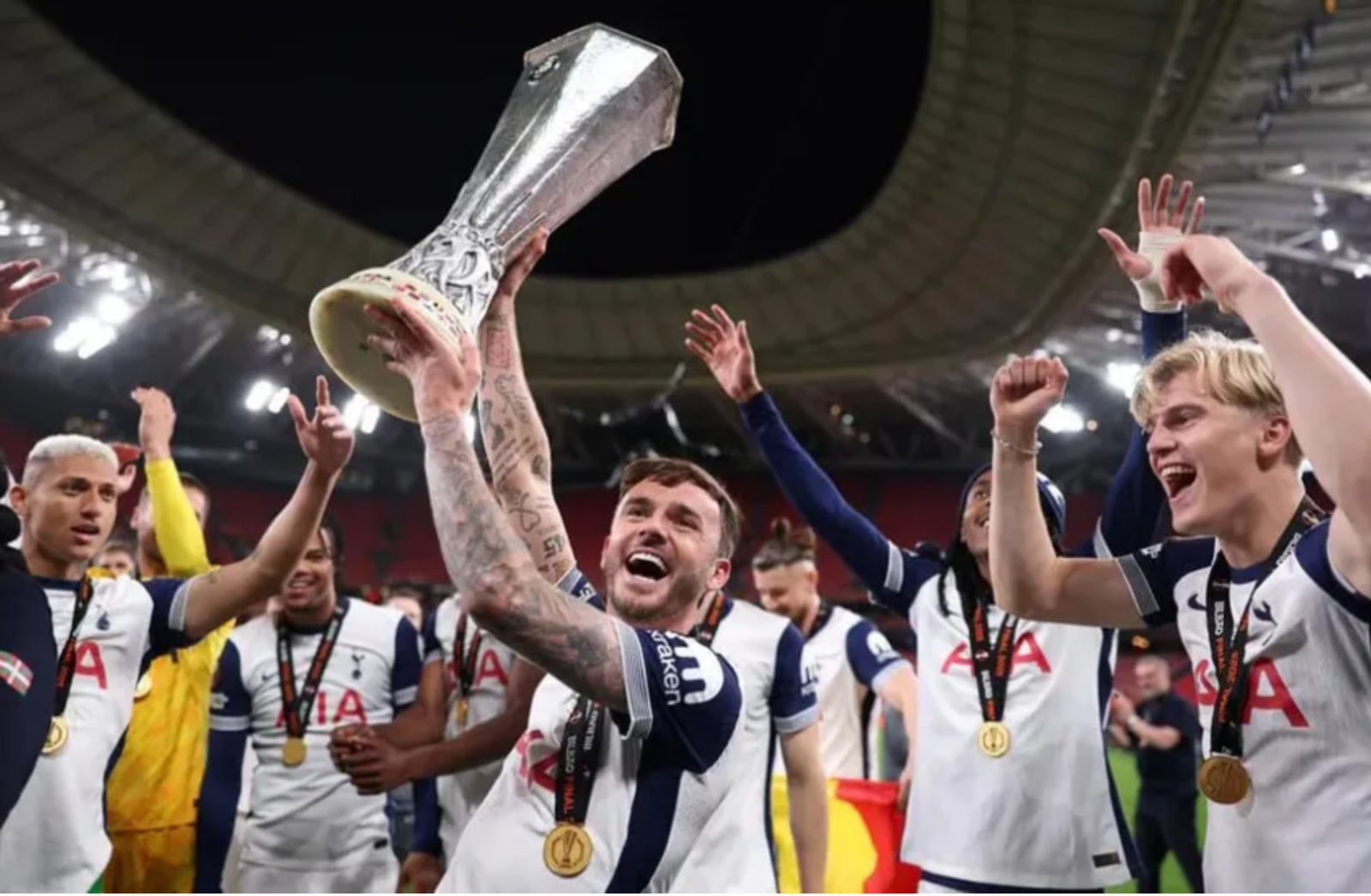 Đánh bại Quỷ đỏ, Tottenham vô địch Europa League- Ảnh 1. Đánh bại Quỷ đỏ, Tottenham vô địch Europa League- Ảnh 1.