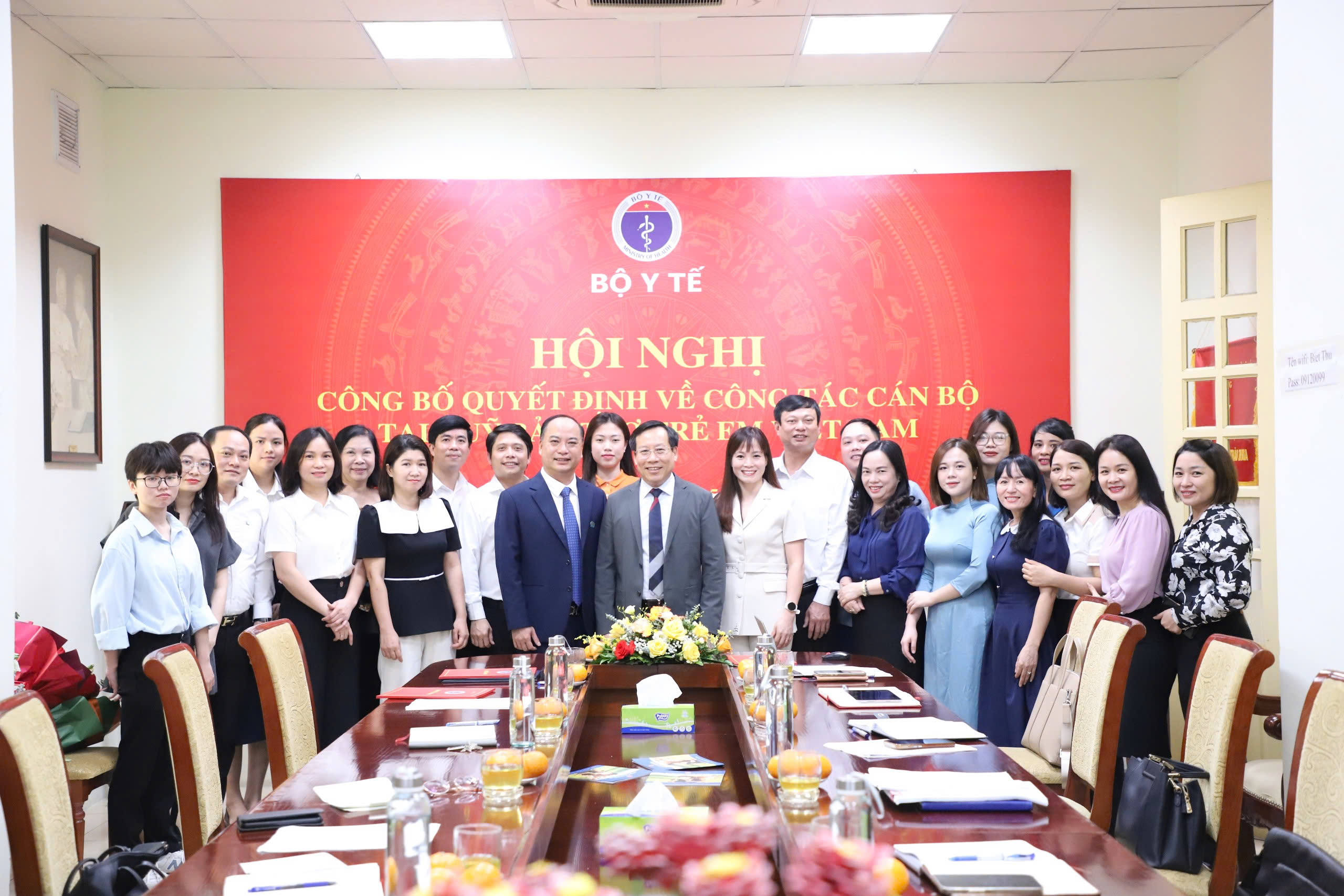 Bộ Y tế công bố các quyết định bổ nhiệm cán bộ tại Quỹ Bảo trợ trẻ em Việt Nam- Ảnh 3. Bộ Y tế công bố các quyết định bổ nhiệm cán bộ tại Quỹ Bảo trợ trẻ em Việt Nam- Ảnh 3.