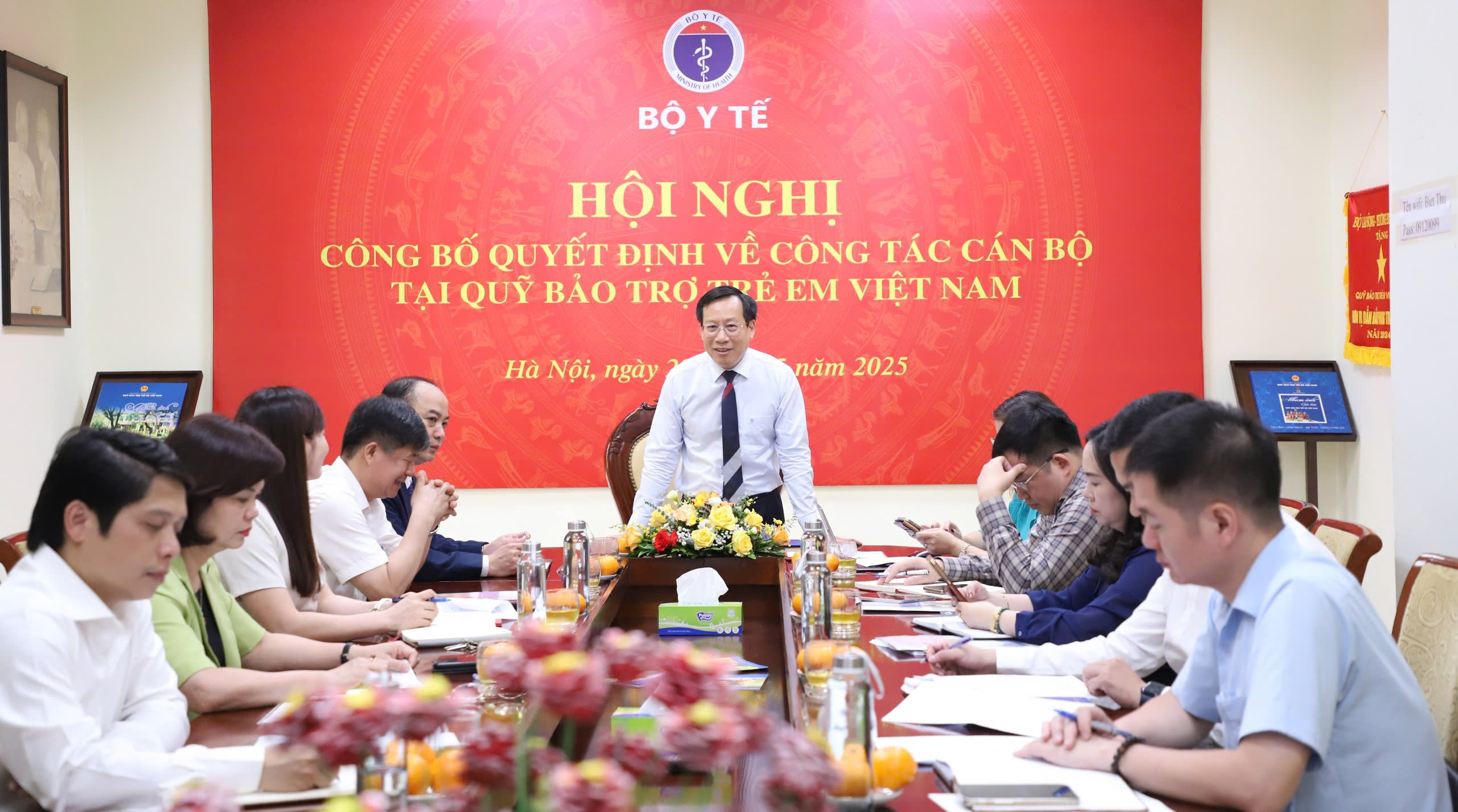 Bộ Y tế công bố các quyết định bổ nhiệm cán bộ tại Quỹ Bảo trợ trẻ em Việt Nam- Ảnh 2. Bộ Y tế công bố các quyết định bổ nhiệm cán bộ tại Quỹ Bảo trợ trẻ em Việt Nam- Ảnh 2.