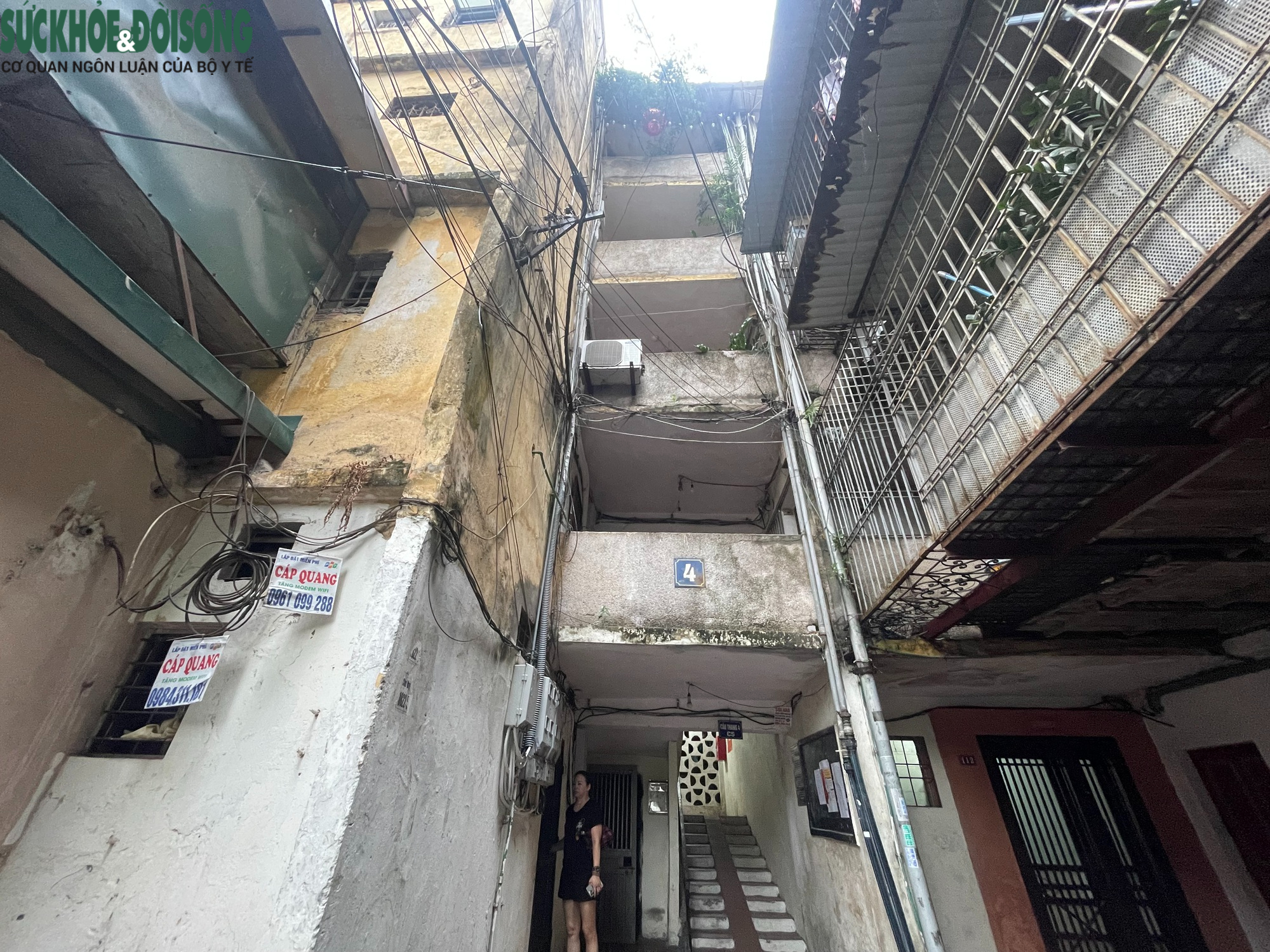 Cận cảnh khu tập thể cũ ở Hà Nội dự kiến cải tạo thành cao ốc cao 55 tầng- Ảnh 7. Cận cảnh khu tập thể cũ ở Hà Nội dự kiến cải tạo thành cao ốc cao 55 tầng- Ảnh 7.