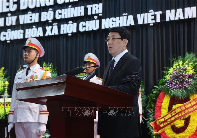 Cử hành trọng thể Lễ truy điệu nguyên Chủ tịch nước Trần Đức Lương- Ảnh 3. Cử hành trọng thể Lễ truy điệu nguyên Chủ tịch nước Trần Đức Lương- Ảnh 3.
