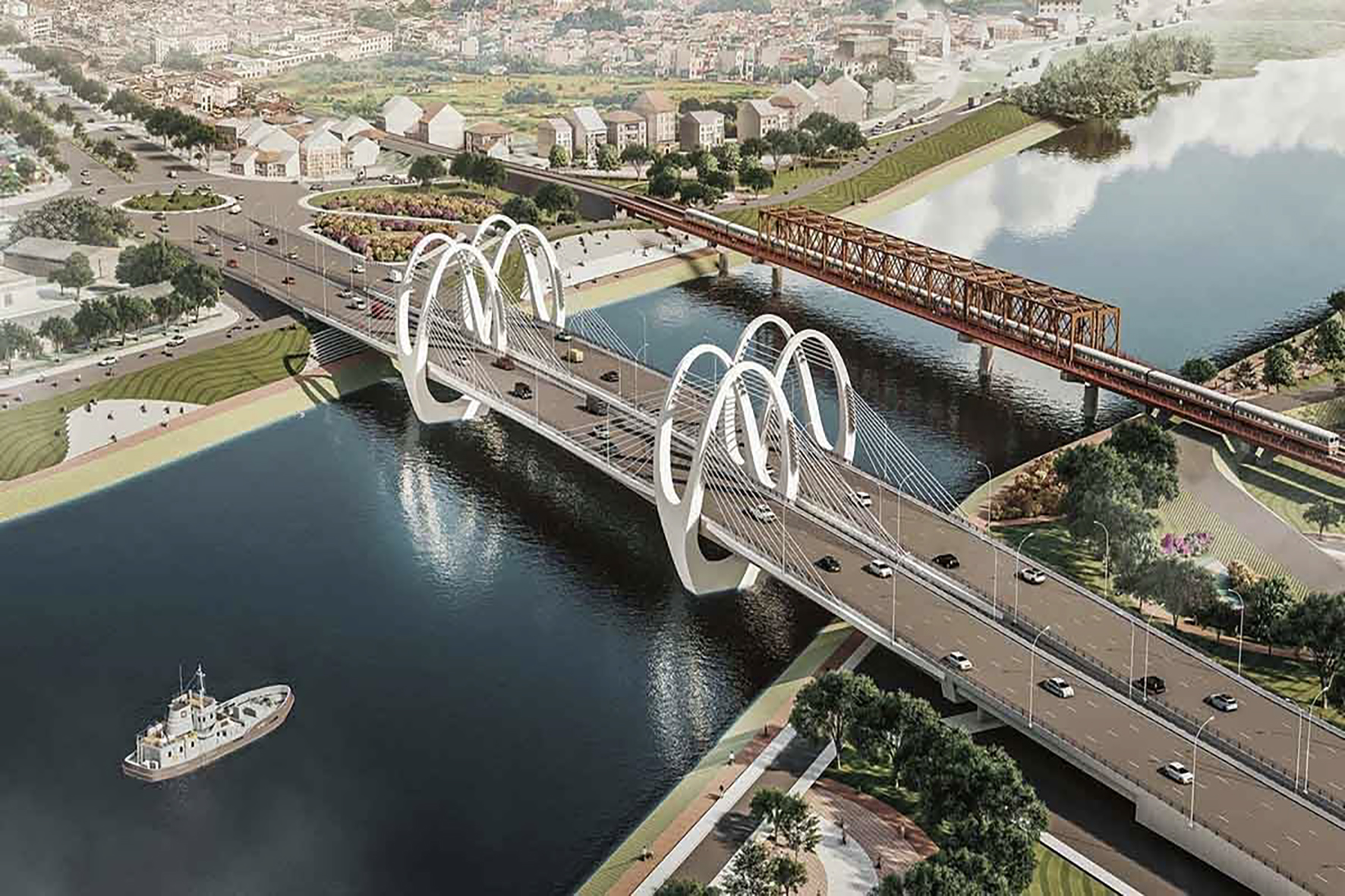 Hiện trạng cầu Đuống hơn 100 năm tuổi sắp bị tháo dỡ- Ảnh 14. Hiện trạng cầu Đuống hơn 100 năm tuổi sắp bị tháo dỡ- Ảnh 14.