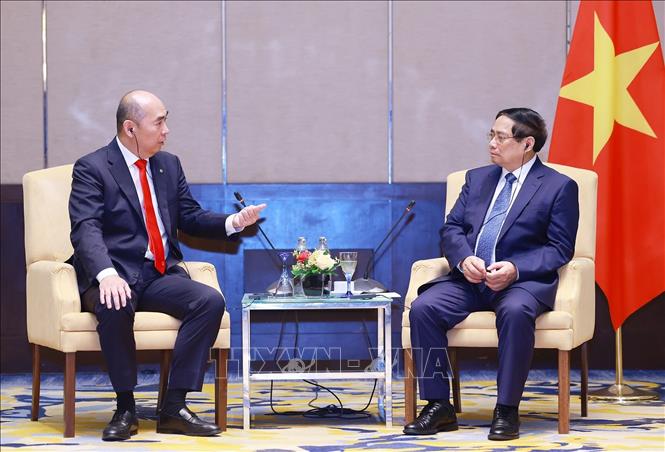 Thủ tướng Phạm Minh Chính làm việc với các doanh nghiệp hàng đầu Malaysia- Ảnh 4. Thủ tướng Phạm Minh Chính làm việc với các doanh nghiệp hàng đầu Malaysia- Ảnh 4.