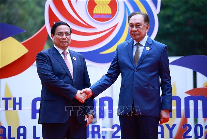 Thủ tướng dự và phát biểu tại Phiên toàn thể Hội nghị Cấp cao ASEAN lần thứ 46- Ảnh 2. Thủ tướng dự và phát biểu tại Phiên toàn thể Hội nghị Cấp cao ASEAN lần thứ 46- Ảnh 2.