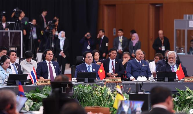 Hội nghị Cấp cao ASEAN: Thủ tướng Phạm Minh Chính đề xuất ASEAN và GCC xây dựng mô hình hợp tác liên khu vực thế hệ mới- Ảnh 2. Hội nghị Cấp cao ASEAN: Thủ tướng Phạm Minh Chính đề xuất ASEAN và GCC xây dựng mô hình hợp tác liên khu vực thế hệ mới- Ảnh 2.