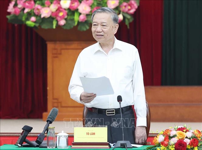 Tổng Bí thư: Khẩn trương tham mưu hoàn thiện tổ chức, bộ máy mới của hệ thống chính trị- Ảnh 1.