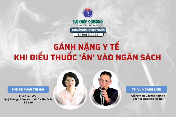 Truyền hình trực tuyến: Gánh nặng y tế - khi điếu thuốc 'ăn' vào ngân sách- Ảnh 1. Truyền hình trực tuyến: Gánh nặng y tế - khi điếu thuốc 'ăn' vào ngân sách- Ảnh 1.