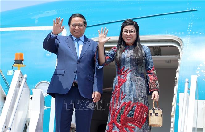Thủ tướng Phạm Minh Chính kết thúc chuyến thăm chính thức Malaysia và tham dự Hội nghị Cấp cao ASEAN- Ảnh 4. Thủ tướng Phạm Minh Chính kết thúc chuyến thăm chính thức Malaysia và tham dự Hội nghị Cấp cao ASEAN- Ảnh 4.