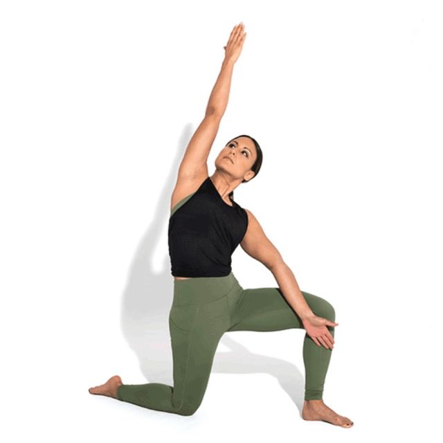 7 bài tập giãn cơ buổi tối giúp giảm nguy cơ mất ngủ- Ảnh 5. Kneeling Hip Flexor Stretch by Anne B. - Exercise How-to - Skimble
