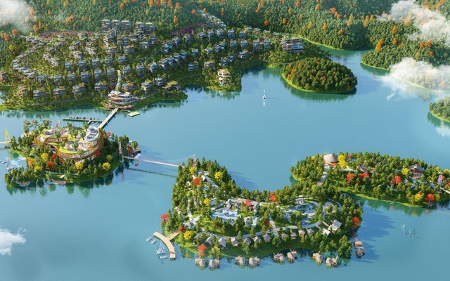 Flamingo Majestic Island Resort: Đón sóng đầu tư quần đảo retreat hồ Núi Cốc- Ảnh 1. Flamingo Majestic Island Resort: Đón sóng đầu tư quần đảo retreat hồ Núi Cốc- Ảnh 1.