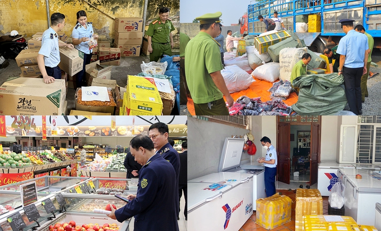 Mở đợt tấn công cao điểm đấu tranh ngăn chặn, đẩy lùi tội phạm buôn lậu, gian lận thương mại, hàng giả- Ảnh 1. Mở đợt tấn công cao điểm đấu tranh ngăn chặn, đẩy lùi tội phạm buôn lậu, gian lận thương mại, hàng giả- Ảnh 1.