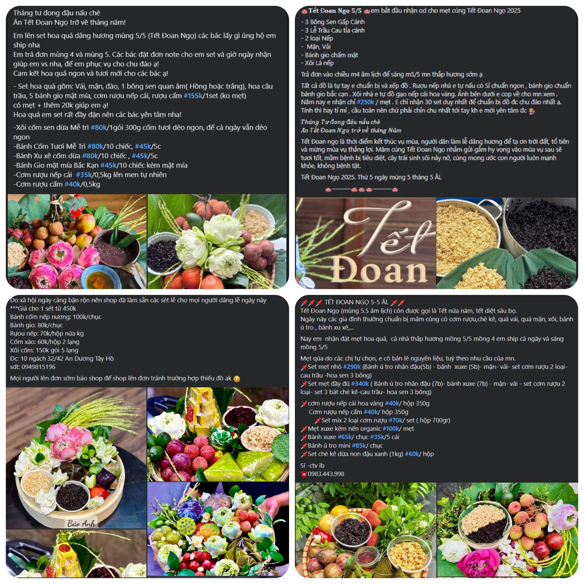 Mâm cúng giá hơn trăm nghìn đồng thành mặt hàng 'hot' trong dịp Tết Đoan Ngọ- Ảnh 2. Mâm cúng giá hơn trăm nghìn đồng thành mặt hàng 'hot' trong dịp Tết Đoan Ngọ- Ảnh 2.