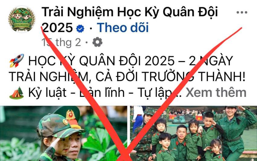 Mạo danh ‘Trại hè quân đội’, ‘Học kỳ công an’: Chiêu thức cũ, thủ đoạn mới