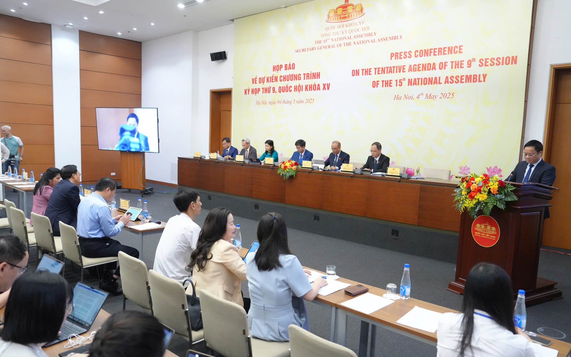 Sáng mai 5/5, Quốc hội khai mạc trọng thể Kỳ họp thứ 9