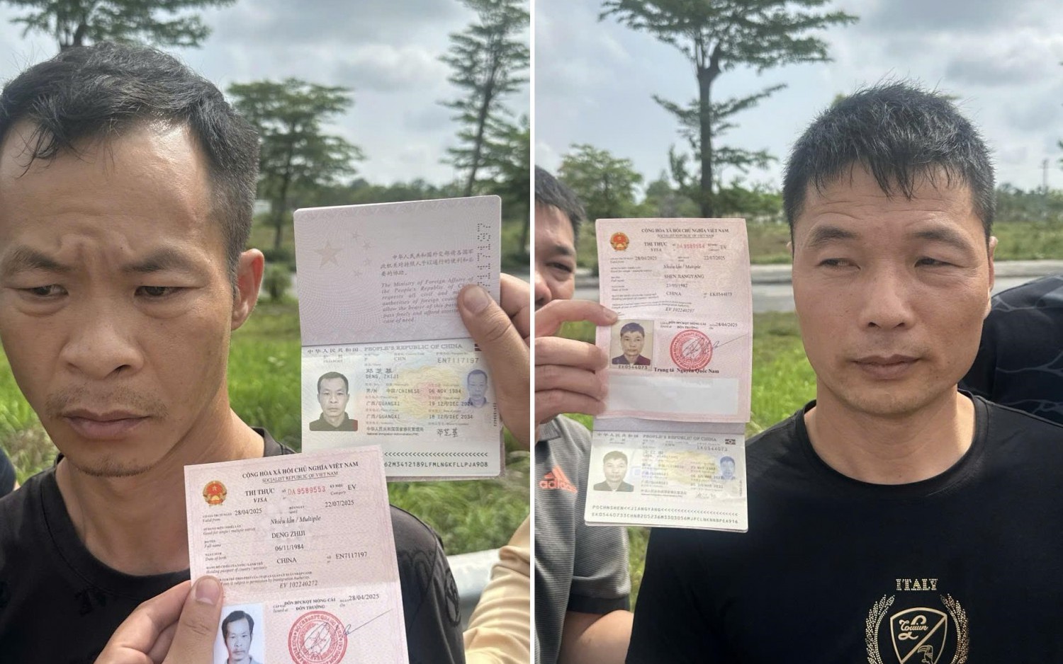 Bắt giữ 2 người nước ngoài thực hiện hành vi xâm phạm thi thể, mồ mả, hài cốt