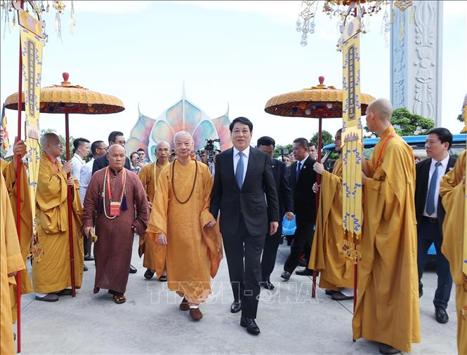 Chủ tịch nước dự Đại lễ Phật đản Liên hợp quốc - Vesak 2025- Ảnh 1. Chủ tịch nước dự Đại lễ Phật đản Liên hợp quốc - Vesak 2025- Ảnh 1.