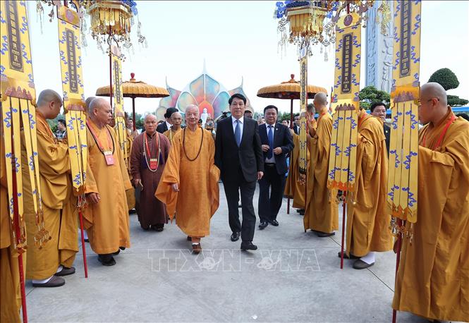 Chủ tịch nước dự Đại lễ Phật đản Liên hợp quốc - Vesak 2025- Ảnh 2. Chủ tịch nước dự Đại lễ Phật đản Liên hợp quốc - Vesak 2025- Ảnh 2.