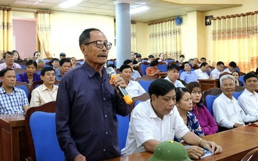 Lấy ý kiến nhân dân trong vòng 1 tháng về dự thảo Nghị quyết sửa đổi Hiến pháp 2013