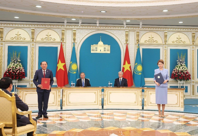 Nâng cấp quan hệ giữa Việt Nam và Kazakhstan lên Đối tác chiến lược- Ảnh 2.