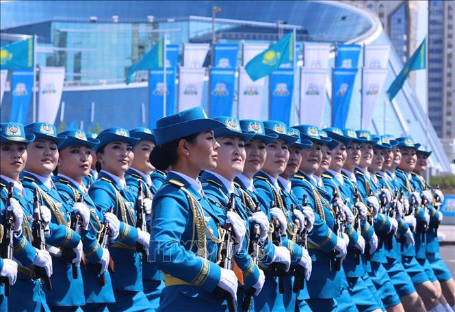 Tổng Bí thư Tô Lâm dự Lễ duyệt binh Kỷ niệm 80 năm Ngày Chiến thắng phát xít tại Kazakhstan- Ảnh 6. Tổng Bí thư Tô Lâm dự Lễ duyệt binh Kỷ niệm 80 năm Ngày Chiến thắng phát xít tại Kazakhstan- Ảnh 6.