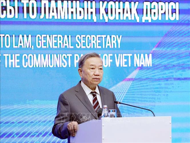 Phát biểu của Tổng Bí thư Tô Lâm tại Học viện hành chính công trực thuộc Tổng thống Kazakhstan- Ảnh 1. Phát biểu của Tổng Bí thư Tô Lâm tại Học viện hành chính công trực thuộc Tổng thống Kazakhstan- Ảnh 1.