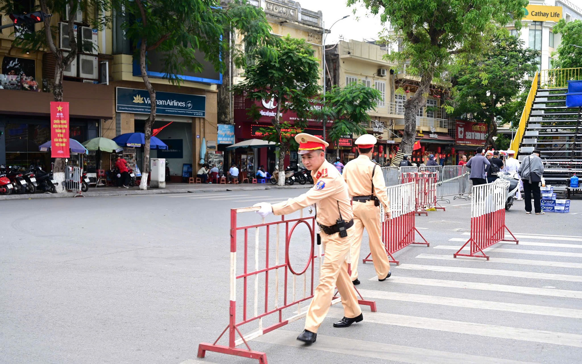Phân luồng giao thông phục vụ Lễ kỷ niệm 70 năm Ngày Giải phóng Hải Phòng
