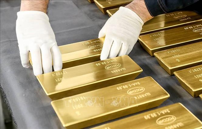 Giá vàng thế giới tiếp tục giảm sau cuộc họp của Fed- Ảnh 1. Giá vàng thế giới tiếp tục giảm sau cuộc họp của Fed- Ảnh 1.