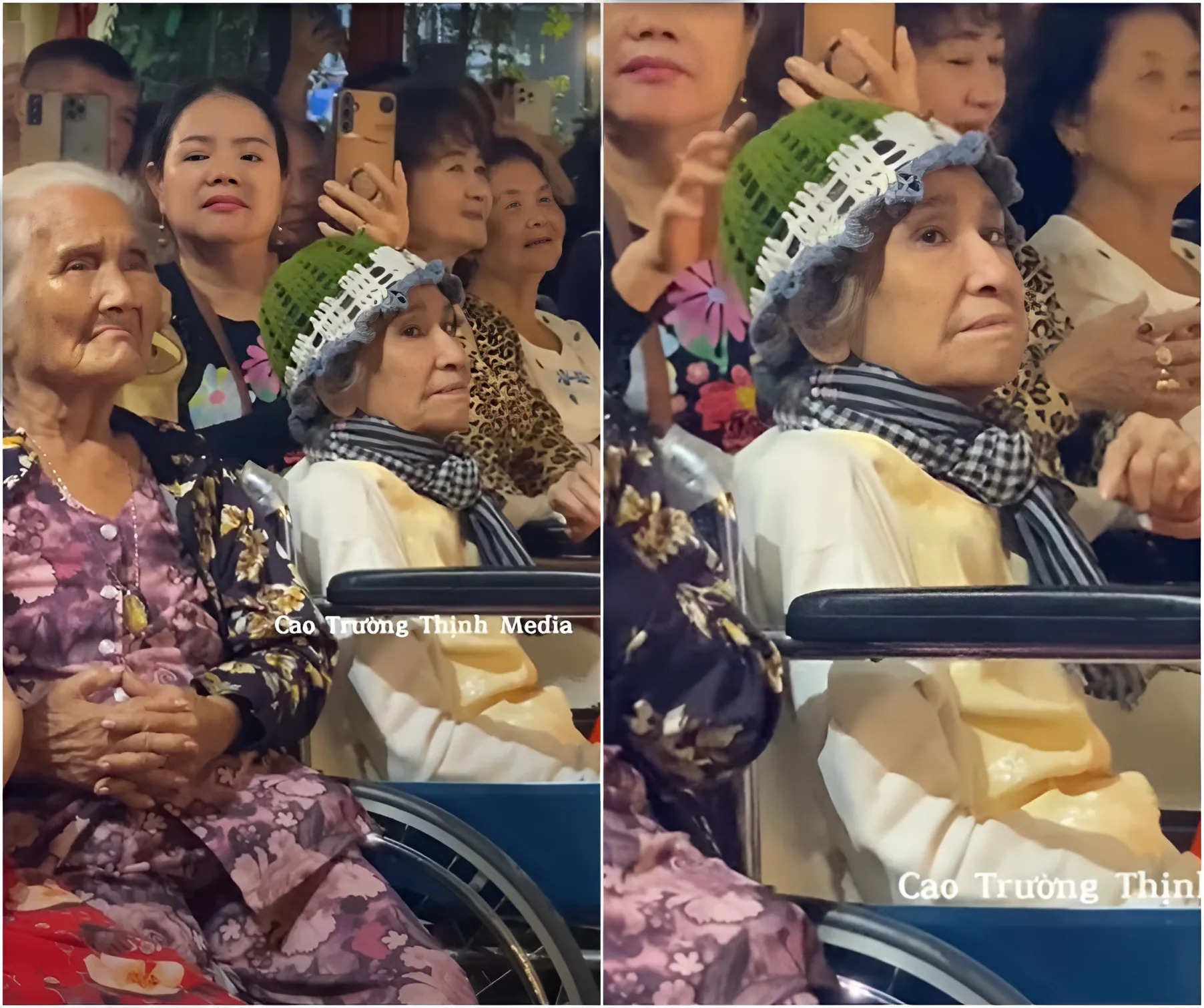 Đào chính một thời của đoàn cải lương Minh Tơ gây xúc động khi ngồi xe lăn xem đồng nghiệp diễn- Ảnh 1. Đào chính một thời của đoàn cải lương Minh Tơ gây xúc động khi ngồi xe lăn xem đồng nghiệp diễn- Ảnh 1.