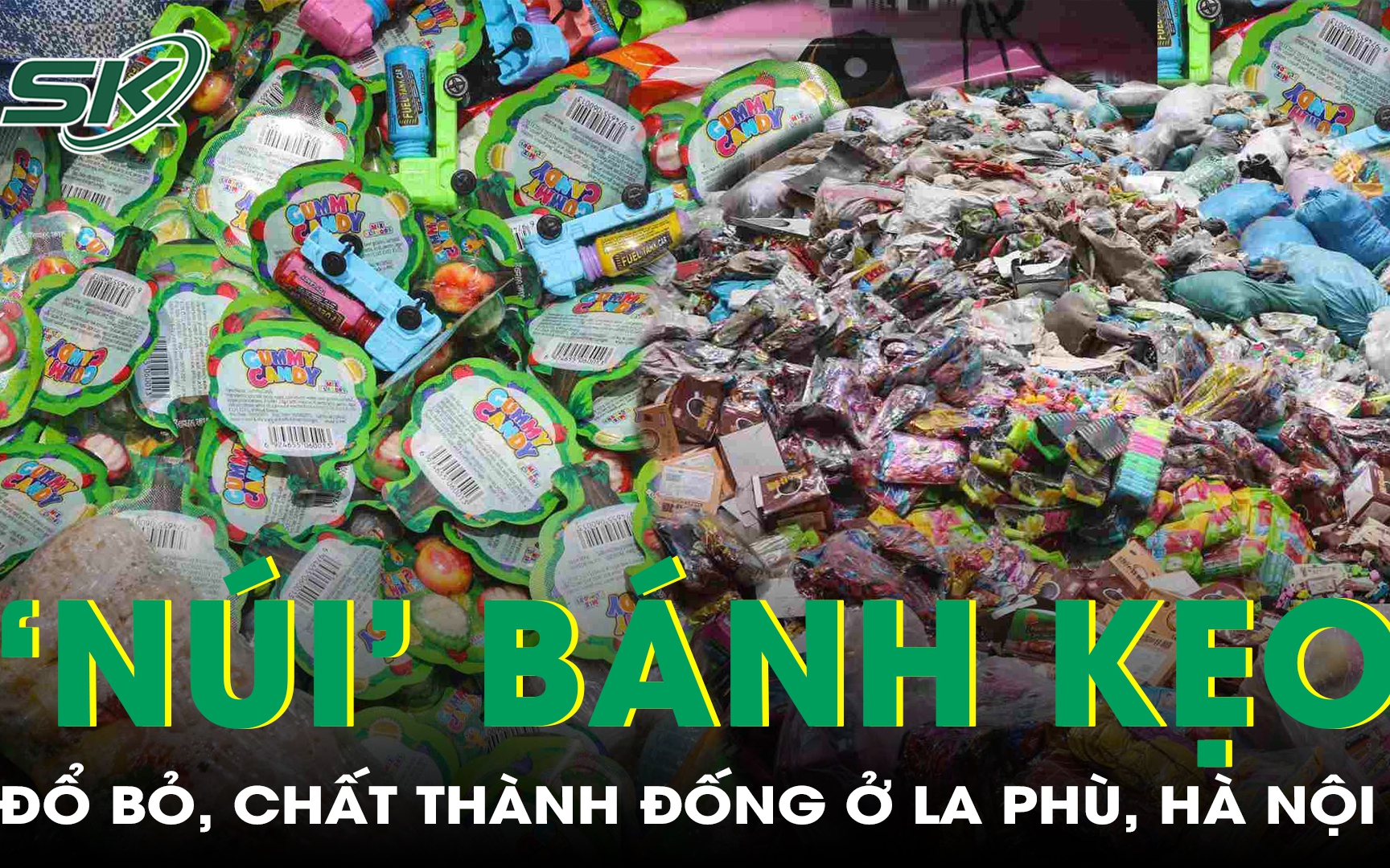 Số phận của hàng tấn bánh kẹo bị chất đống ở La Phù, Hoài Đức