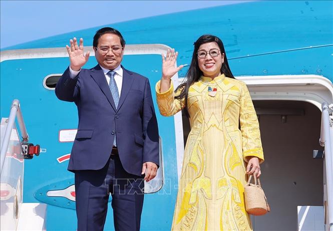 Thủ tướng Phạm Minh Chính và Phu nhân kết thúc chuyến thăm và làm việc tại Cộng hoà Pháp- Ảnh 5. Thủ tướng Phạm Minh Chính và Phu nhân kết thúc chuyến thăm và làm việc tại Cộng hoà Pháp- Ảnh 5.