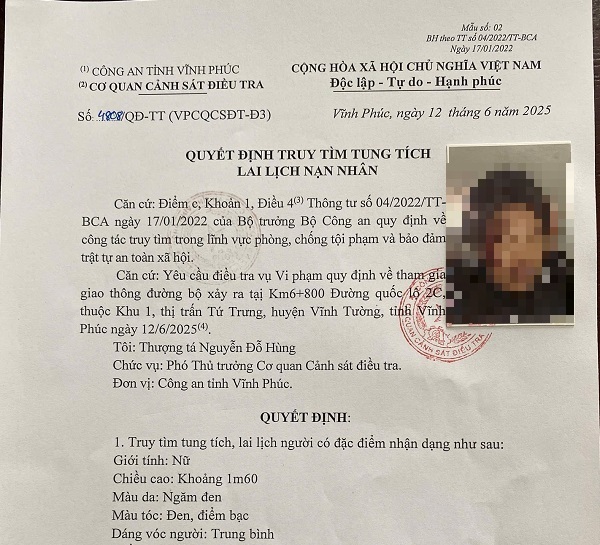 Va chạm giữa ô tô và xe đạp, một phụ nữ tử vong- Ảnh 1. Va chạm giữa ô tô và xe đạp, một phụ nữ tử vong- Ảnh 1.