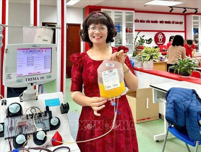 Ngày Quốc tế người hiến máu 14/6: Cô giáo Bắc Giang và hành trình 'gieo sự sống'- Ảnh 2. Ngày Quốc tế người hiến máu 14/6: Cô giáo Bắc Giang và hành trình 'gieo sự sống'- Ảnh 2.