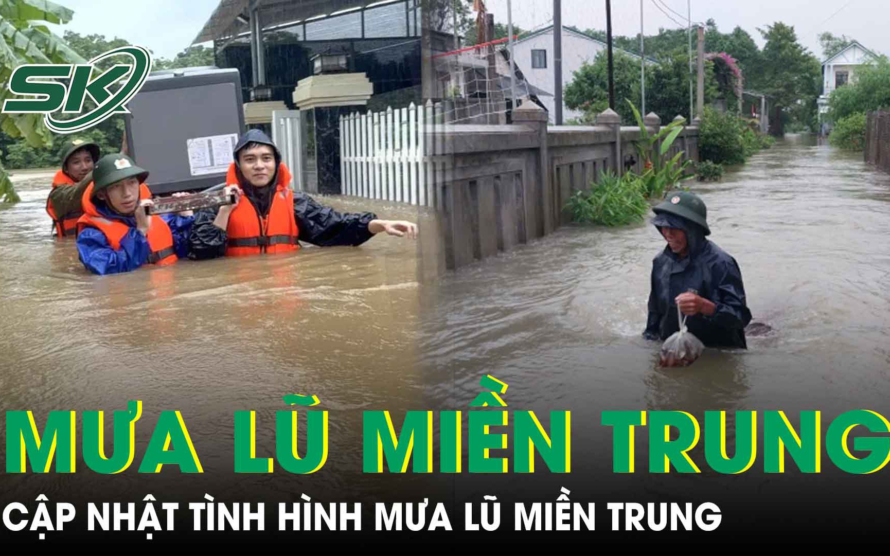 Tình hình mưa lũ miền Trung: 2 người mất tích, hàng nghìn héc ta hoa màu bị nhấn chìm